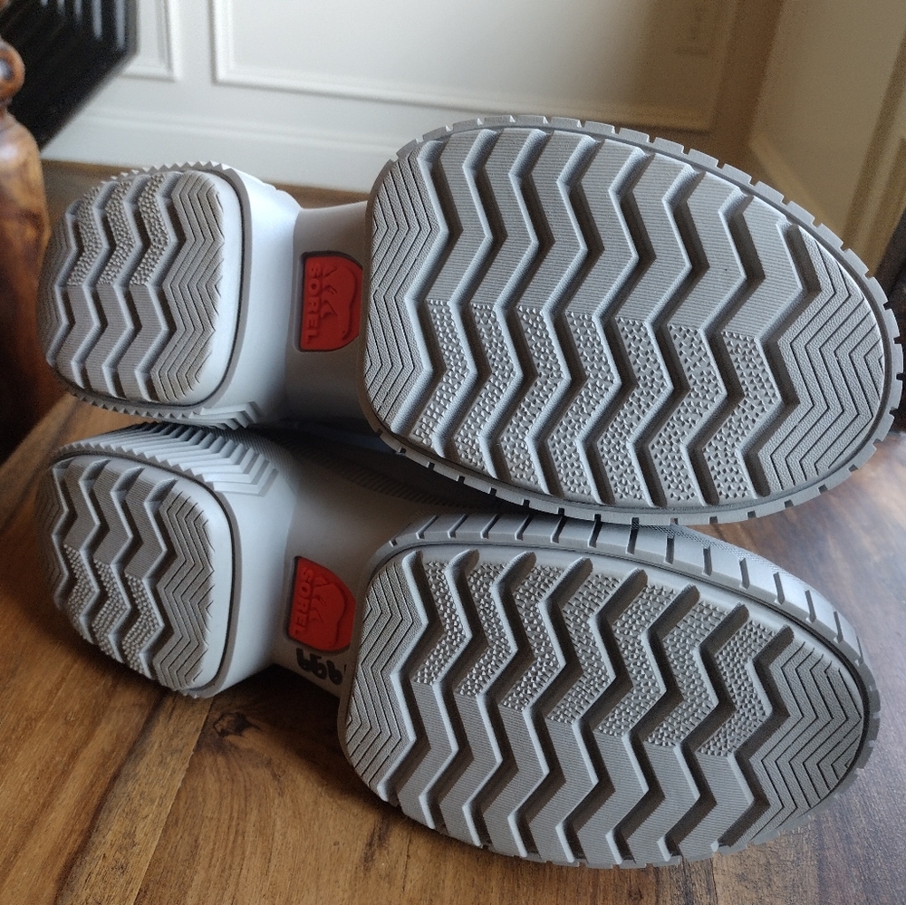 Sorel Gray Ona Ave Suede Waterproof Boots Size 8 - Picture 6 of 11